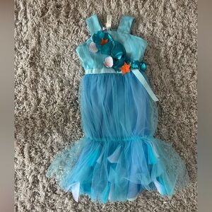 Pottery Barn Kids Mermaid Costume 3T